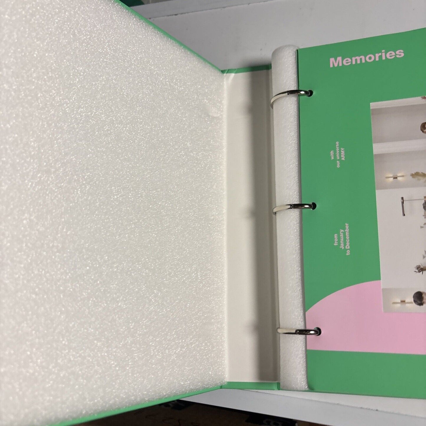 BTS Memories of 2020 DVD 7-Disc Japan Version Region 2, Folder, Photocard