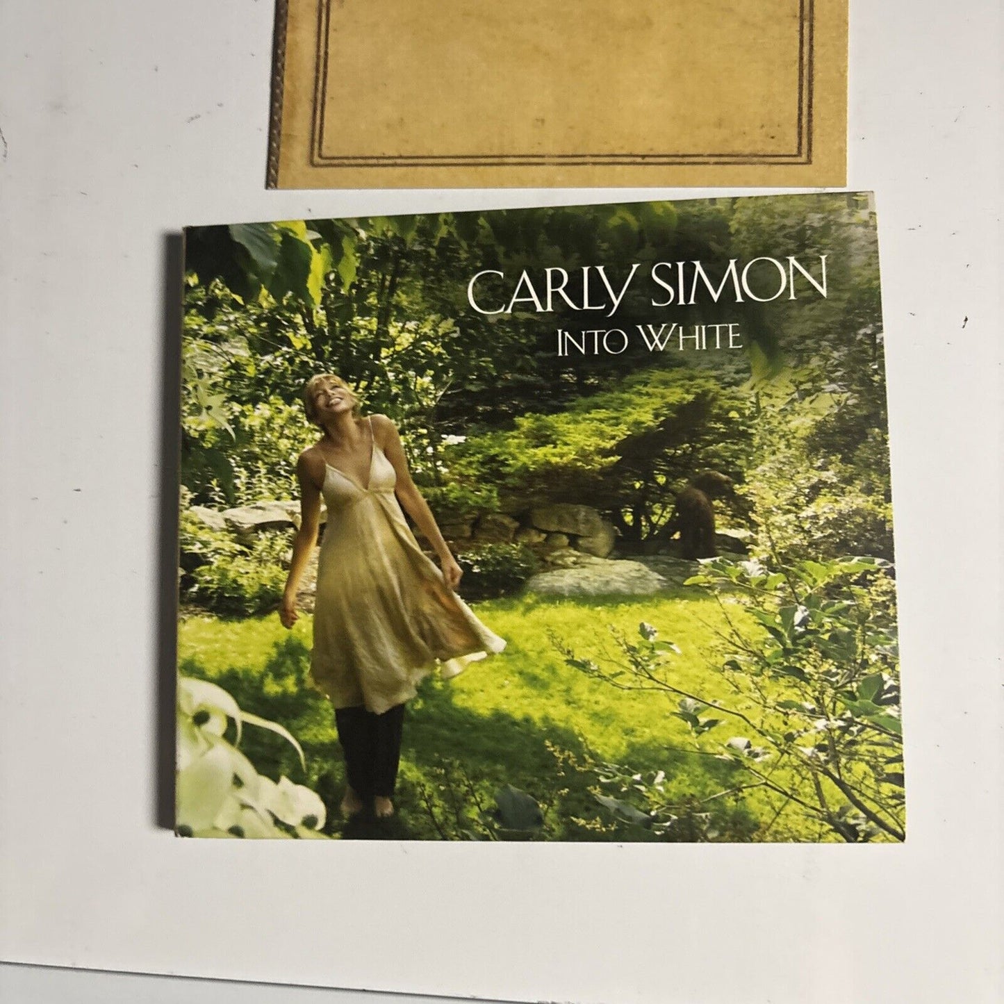 Carly Simon – Into White (CD, 2006)   Digipak