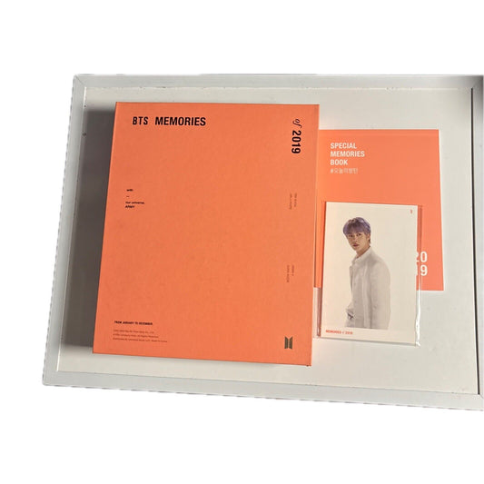 BTS Memories of 2019 DVD 6-Disc Japan Version Region 2, Folder, Photocard
