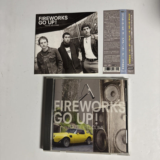 Fireworks Go Up! – You're Welcome (CD, 2004) hwcy-1167 Japan obi