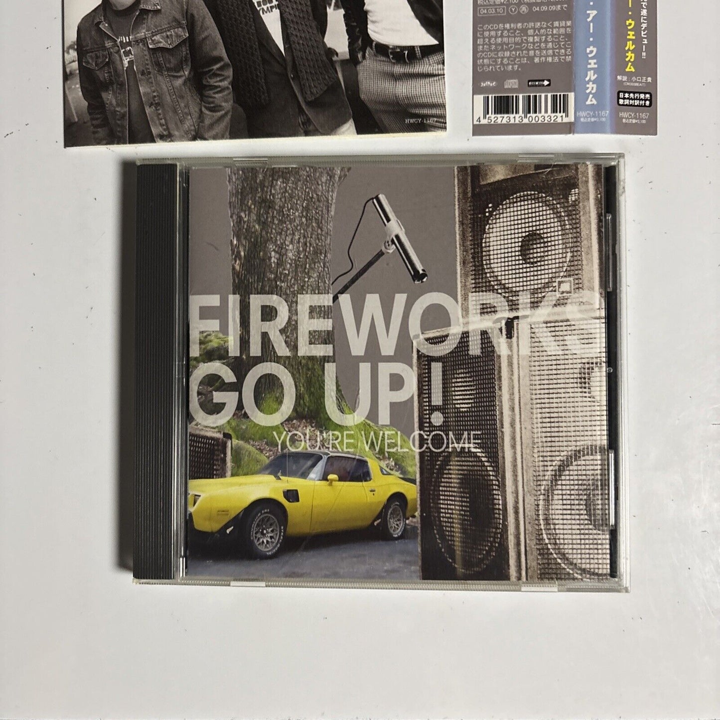 Fireworks Go Up! – You're Welcome (CD, 2004) hwcy-1167 Japan obi