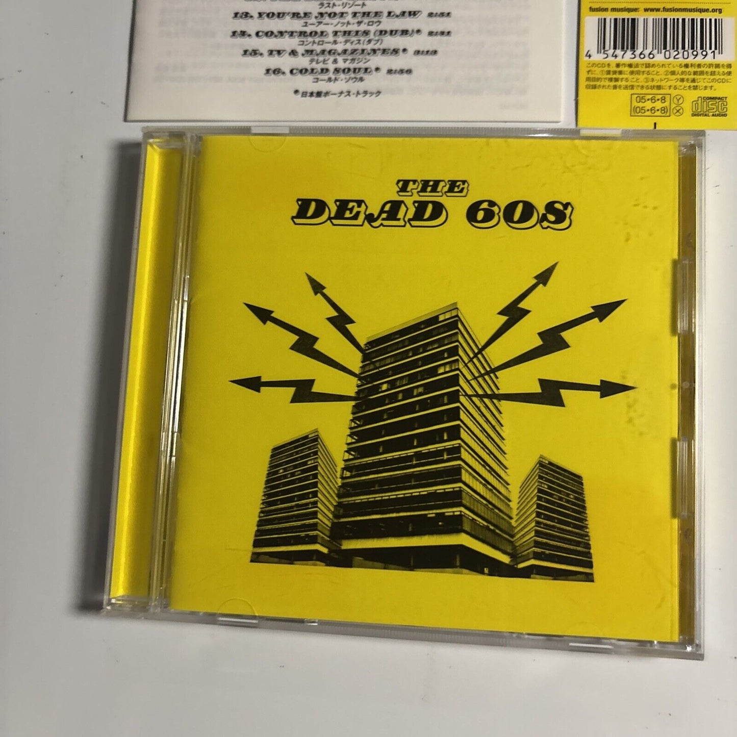 The Dead 60s – The Dead 60s (CD, 2005) eicp-517 Japan Bonus Track, obi