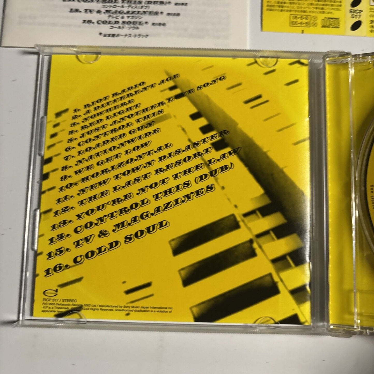 The Dead 60s – The Dead 60s (CD, 2005) eicp-517 Japan Bonus Track, obi