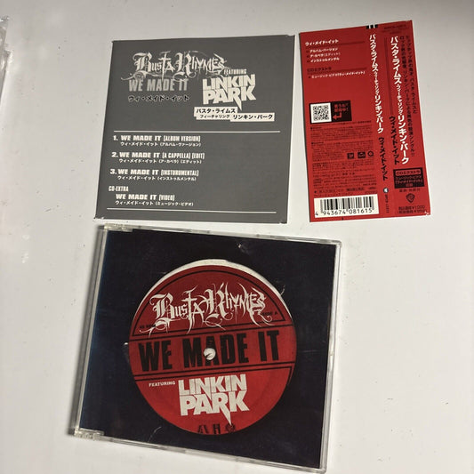 Busta Rhymes Featuring Linkin Park – We Made It (CD, 2008) wpcr-12973 Japan obi