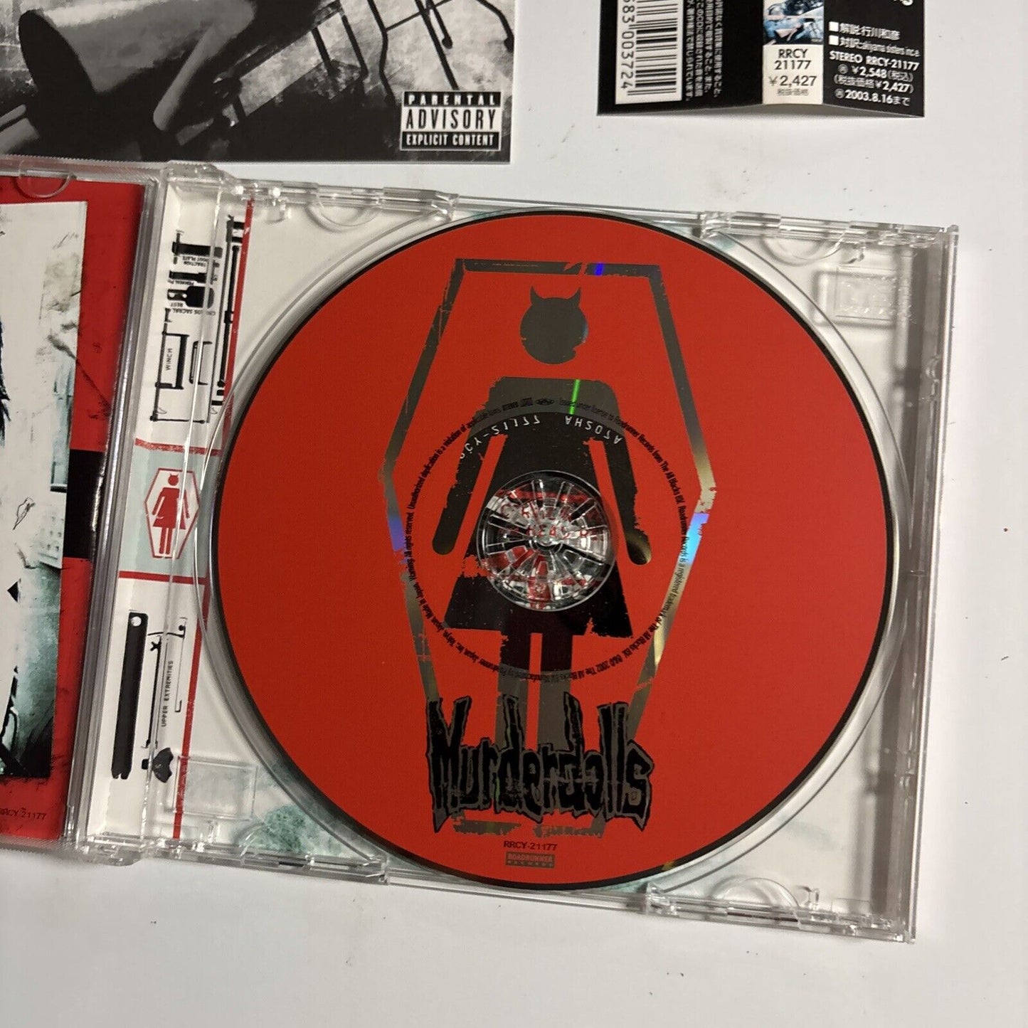 Murderdolls - Beyond The Valley Of The Murderdolls (CD, 2002) Japan obi