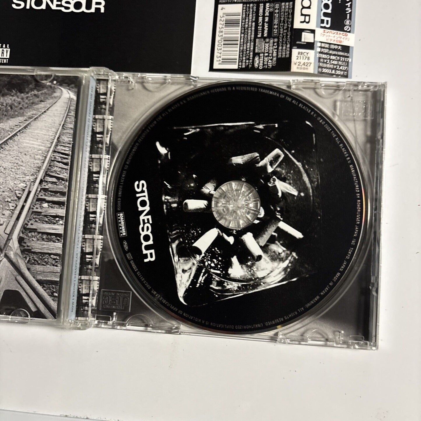 Stone Sour – Stone Sour (CD, 2002) rrcy-21178 Japan obi