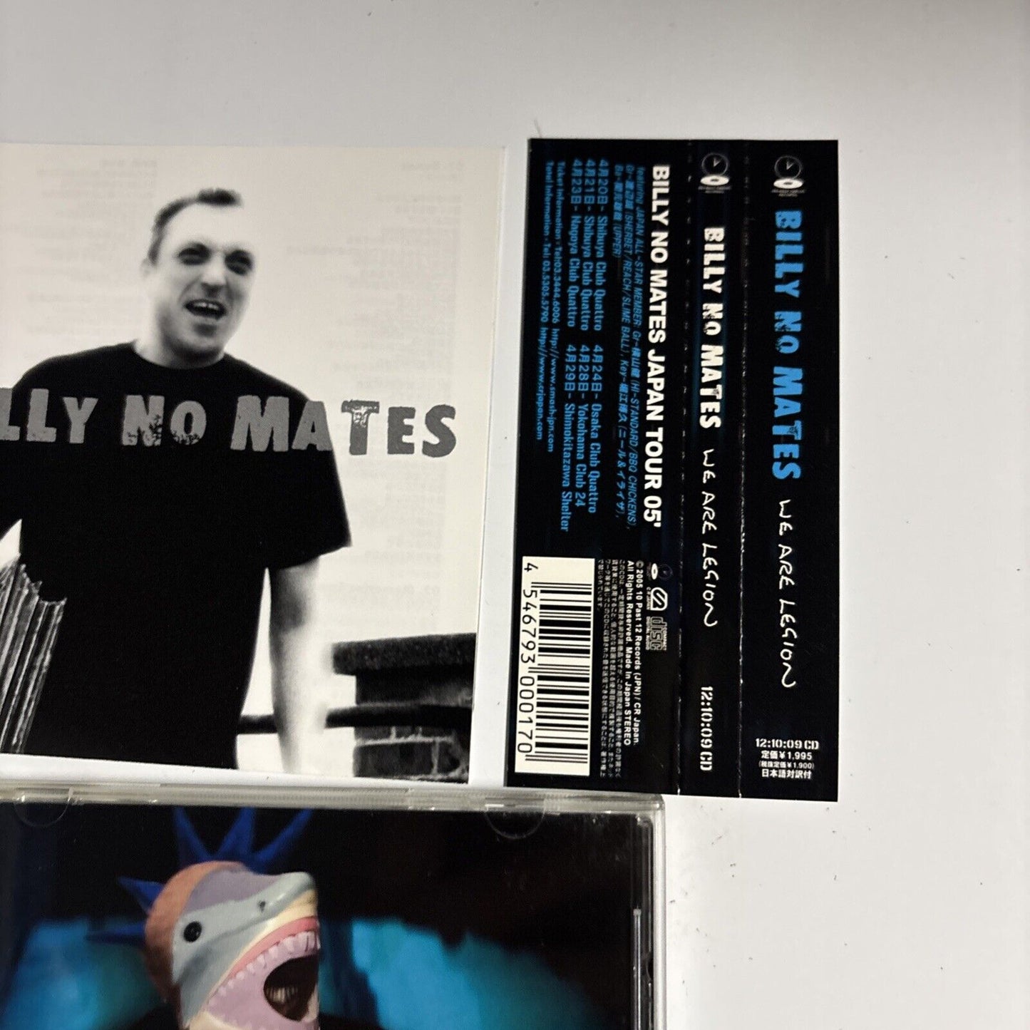 Billy No Mates – We Are Legion (CD, 2005) 12:10:09 CD Japan obi