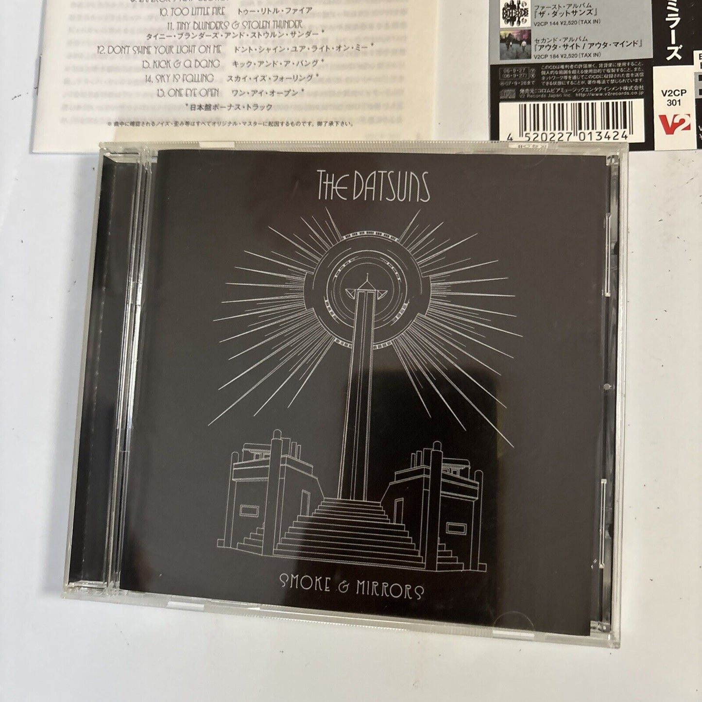 The Datsuns – Smoke & Mirrors (CD, 2006) v2cp-301 Japan obi