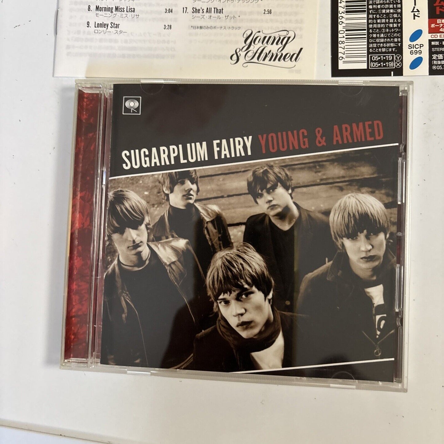 Sugarplum Fairy – Young & Armed (CD, 2005) sicp-699 Japan Bonus Track, obi