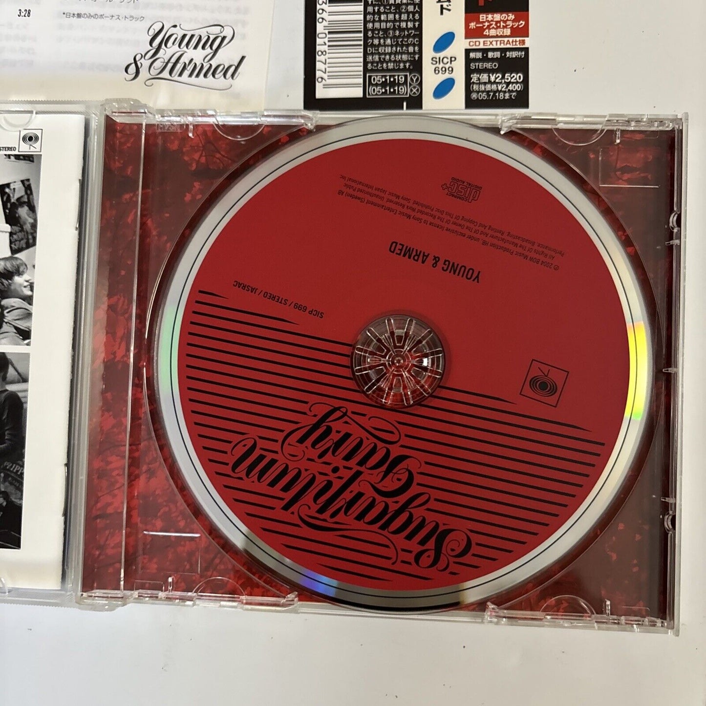Sugarplum Fairy – Young & Armed (CD, 2005) sicp-699 Japan Bonus Track, obi