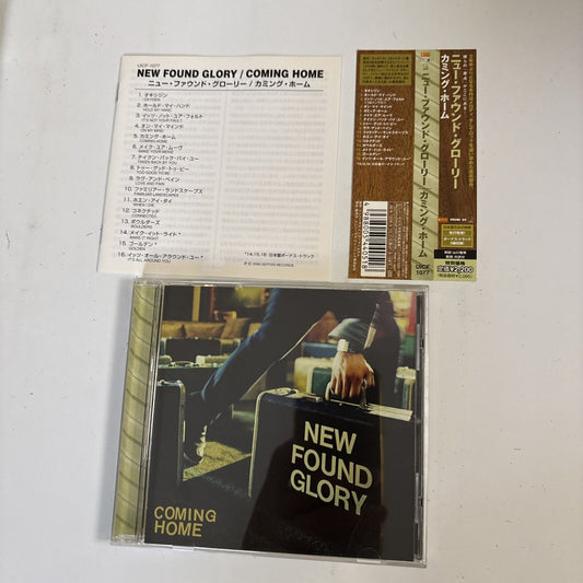 New Found Glory – Coming Home (CD, 2006) uicf-1077 Japan obi