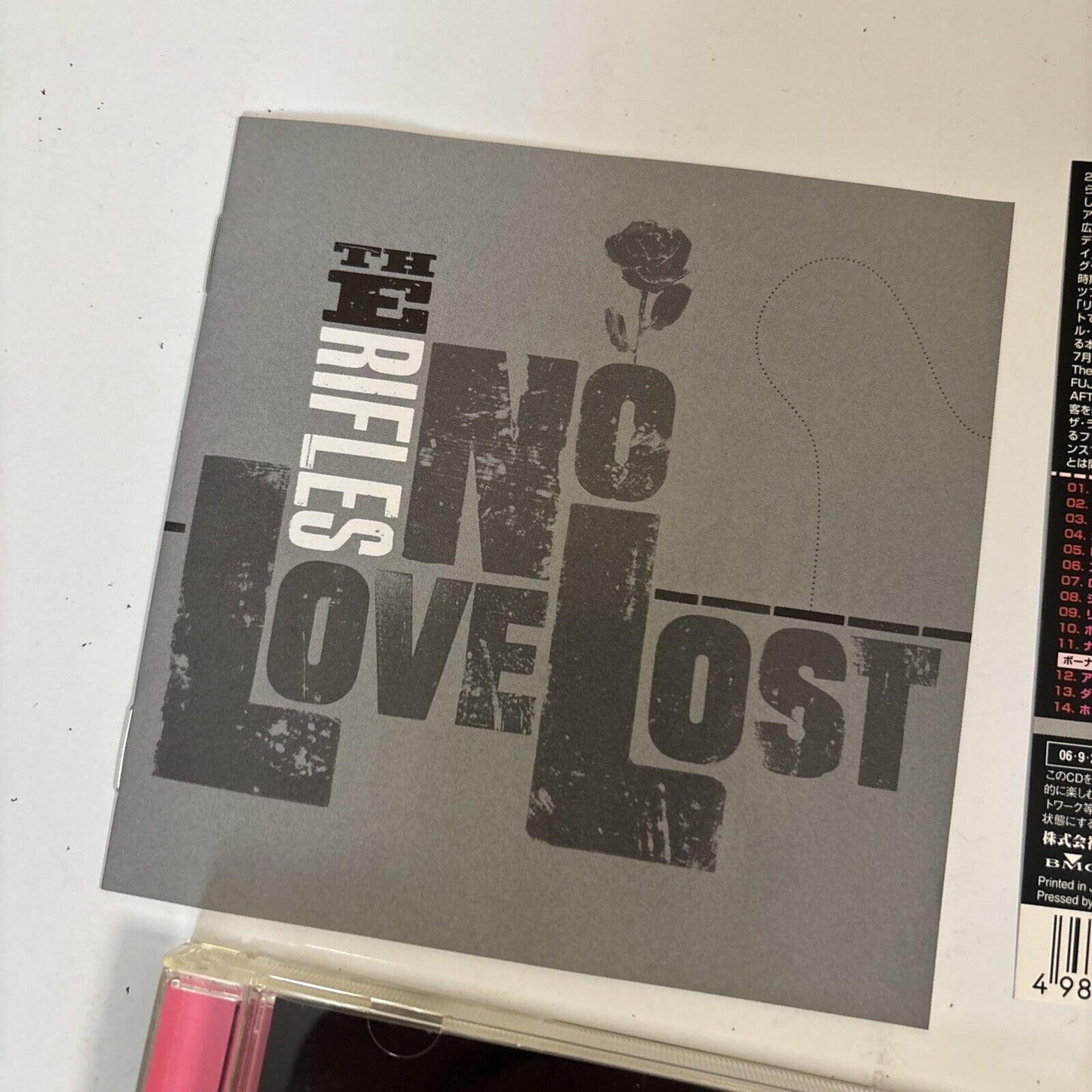 The Rifles – No Love Lost (CD, 2006) bvcp-27111 Japan Bonus Track, obi