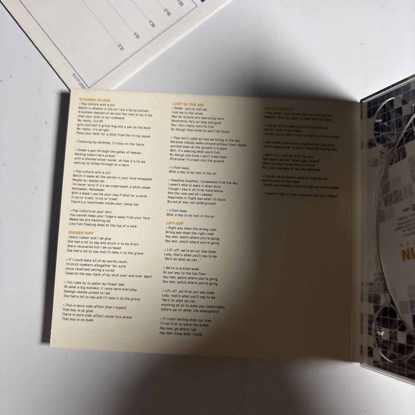 Cave In – Epicenter (2002, digipack, CD) bvcp-28008 Japan digipack