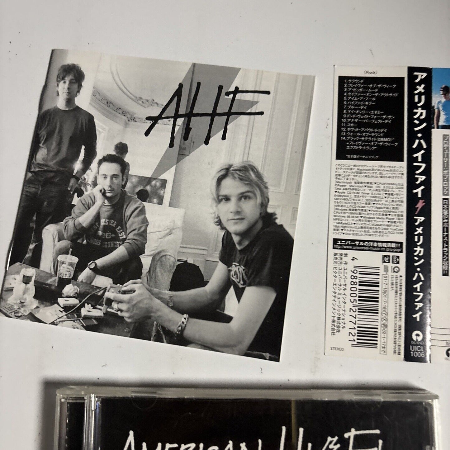 American Hi-Fi – American Hi-Fi (CD, 2001) uicl-1006 Japan obi