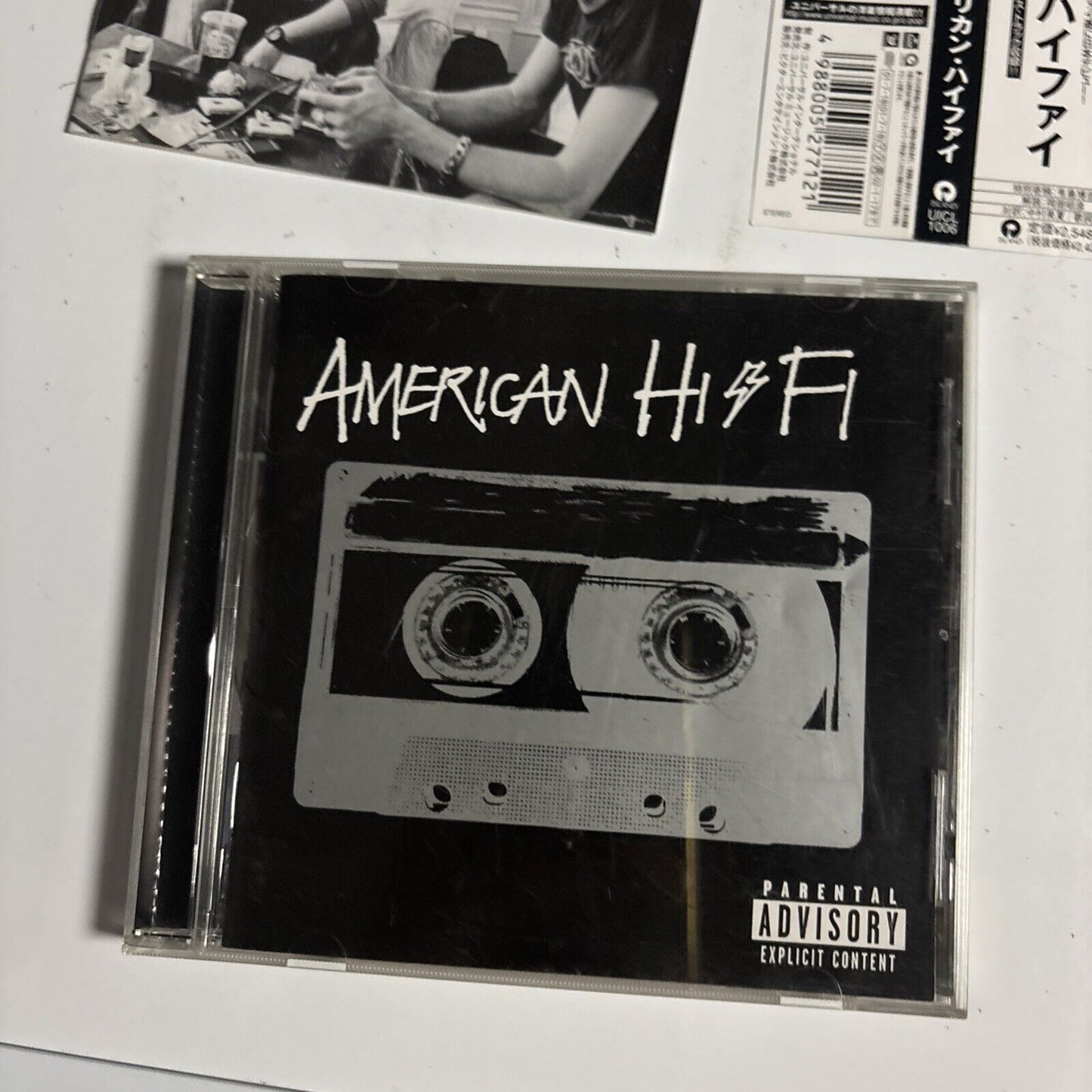 American Hi-Fi – American Hi-Fi (CD, 2001) uicl-1006 Japan obi