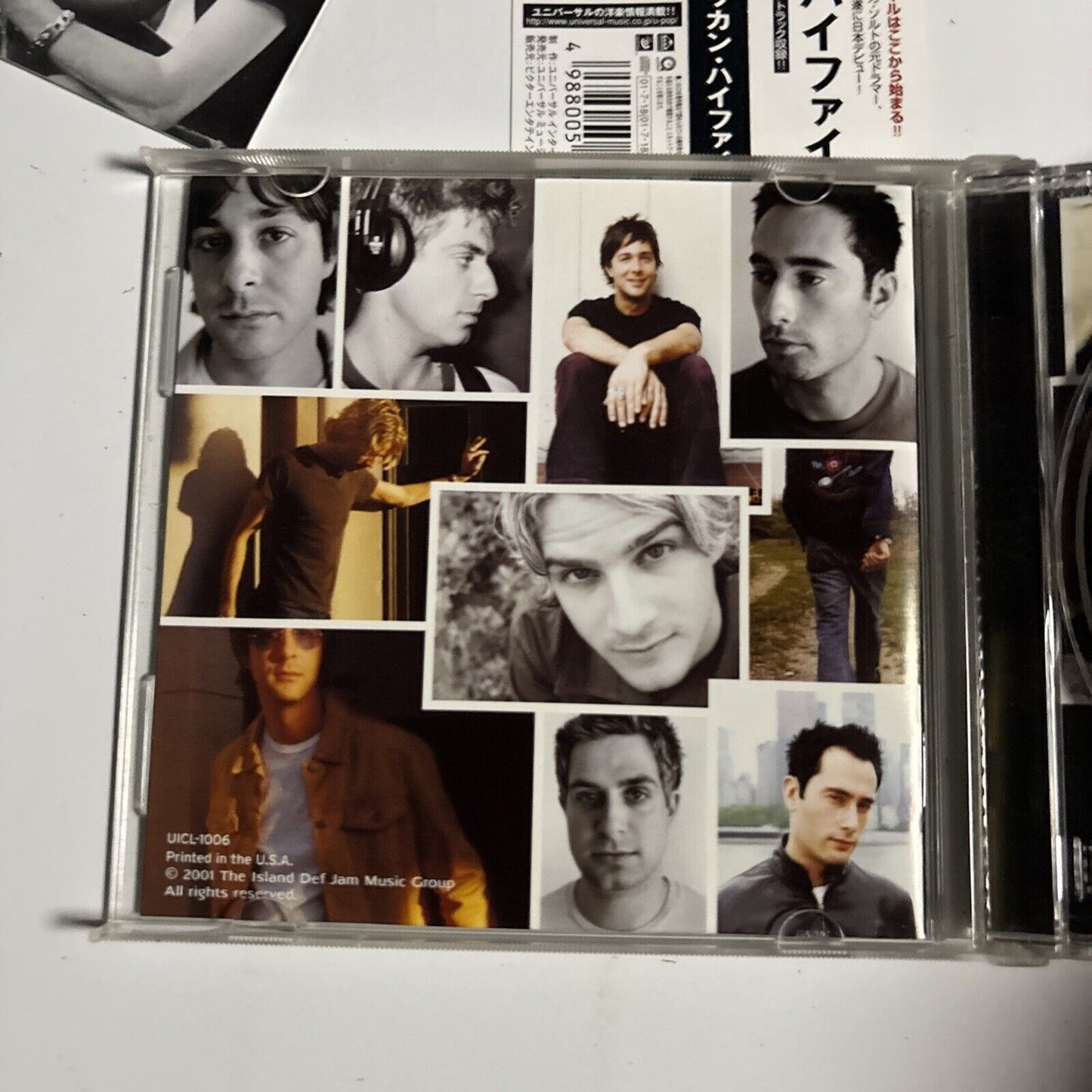 American Hi-Fi – American Hi-Fi (CD, 2001) uicl-1006 Japan obi