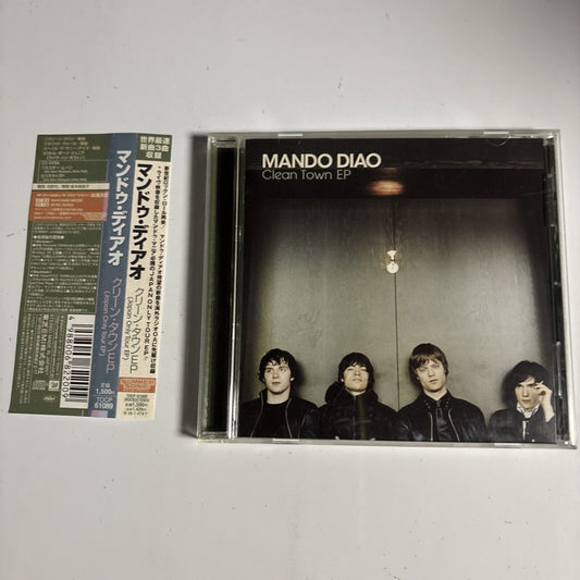 Mando Diao – Clean Town EP (CD, 2004) tocp-61089 Japan obi