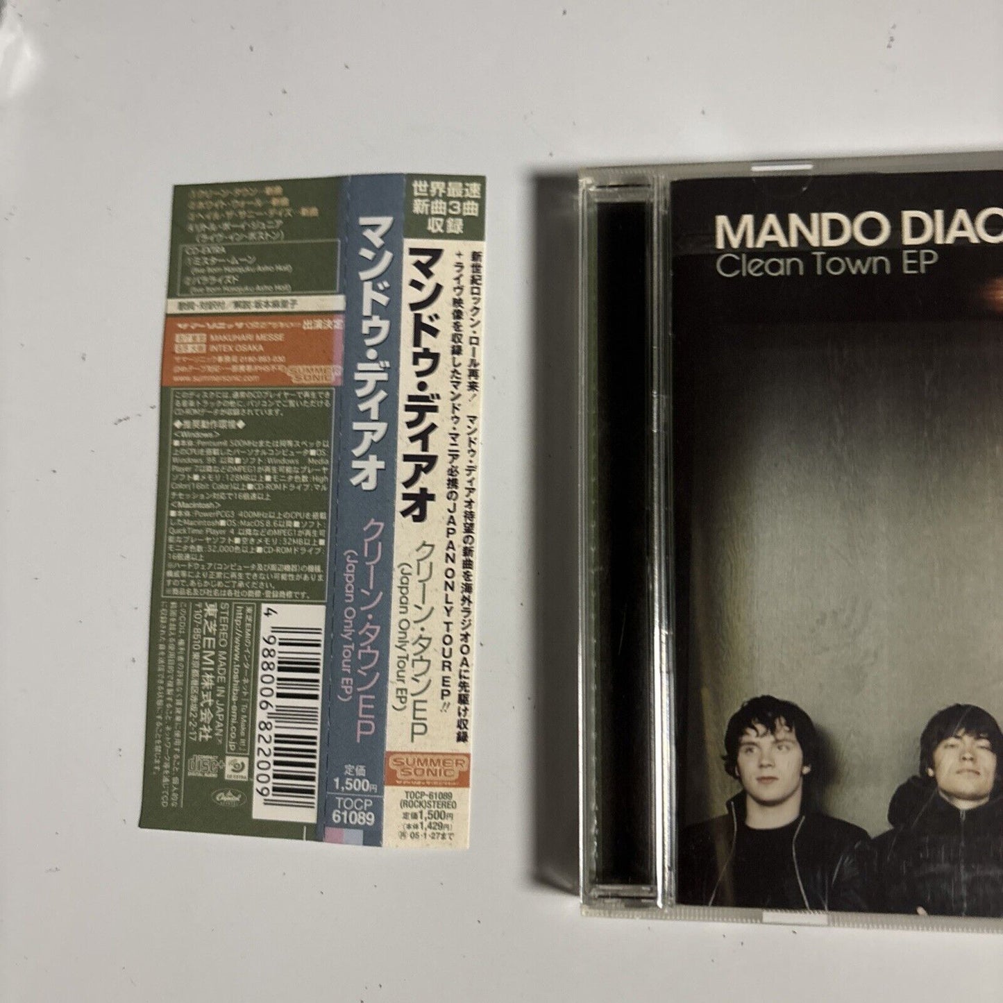Mando Diao – Clean Town EP (CD, 2004) tocp-61089 Japan obi