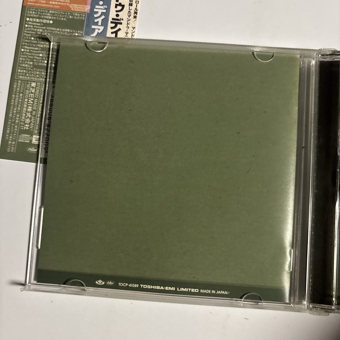 Mando Diao – Clean Town EP (CD, 2004) tocp-61089 Japan obi