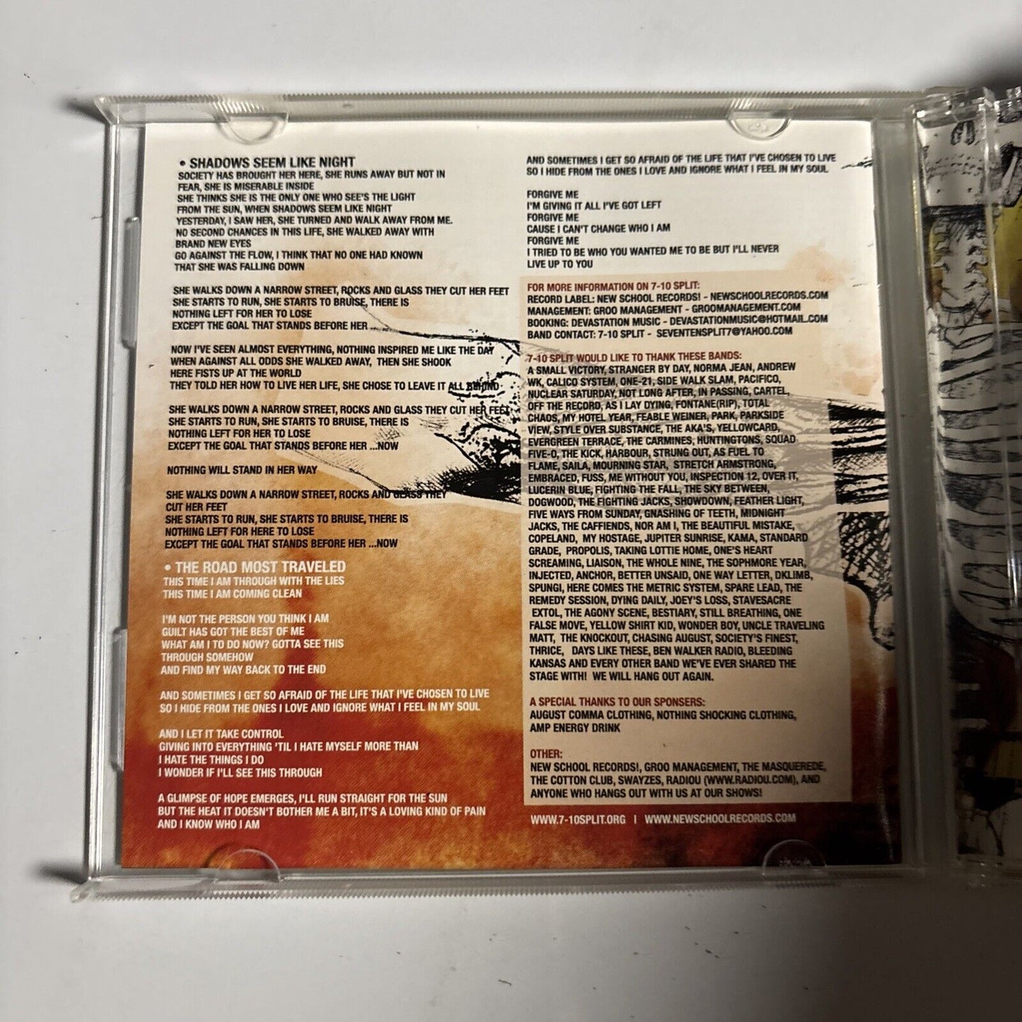 7-10 Split – Kill The Messenger (CD, 2004) bigmj-0031 Japan Bonus Track