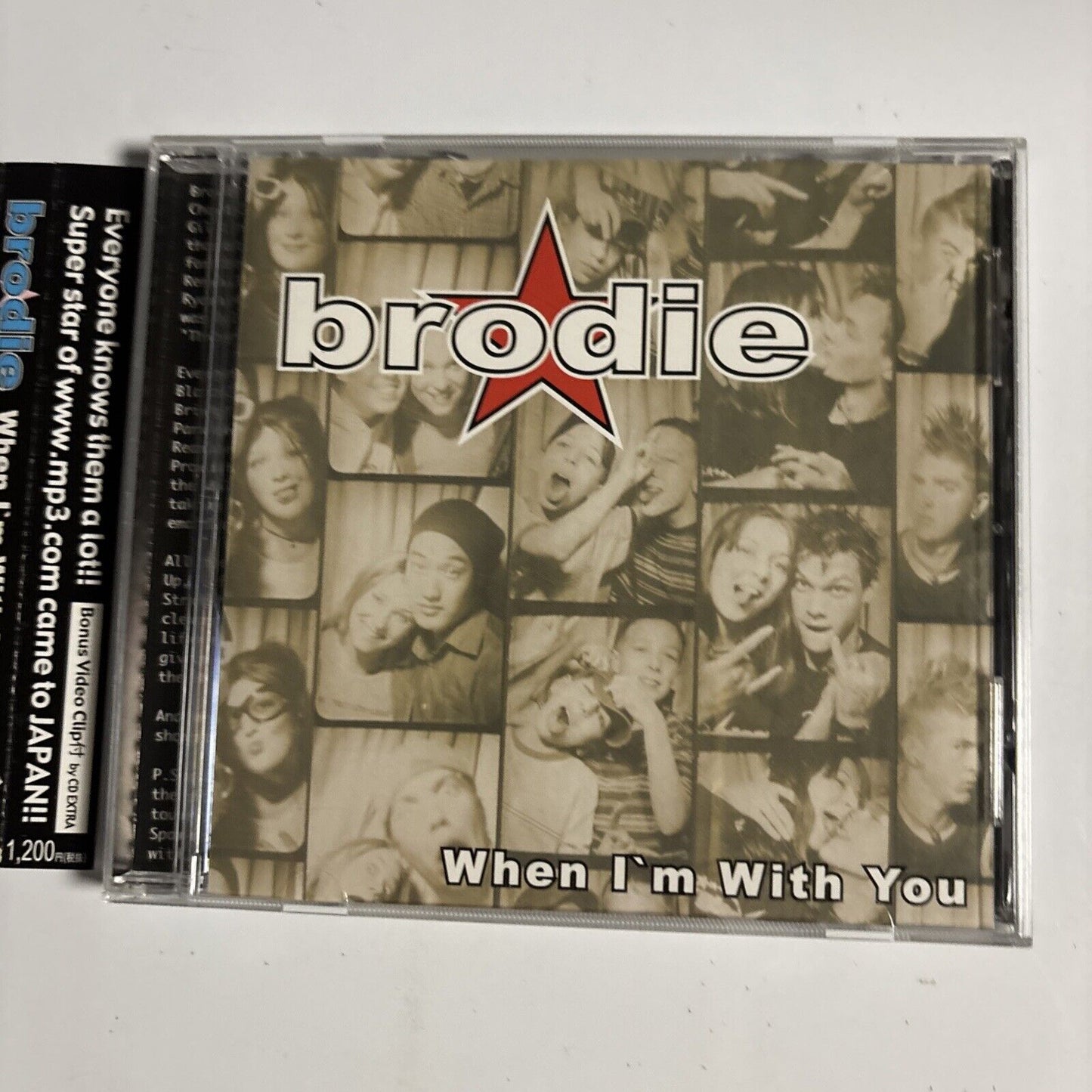 Brodie – When I'm With You (CD, 2002) bigmj-0008 Japan obi