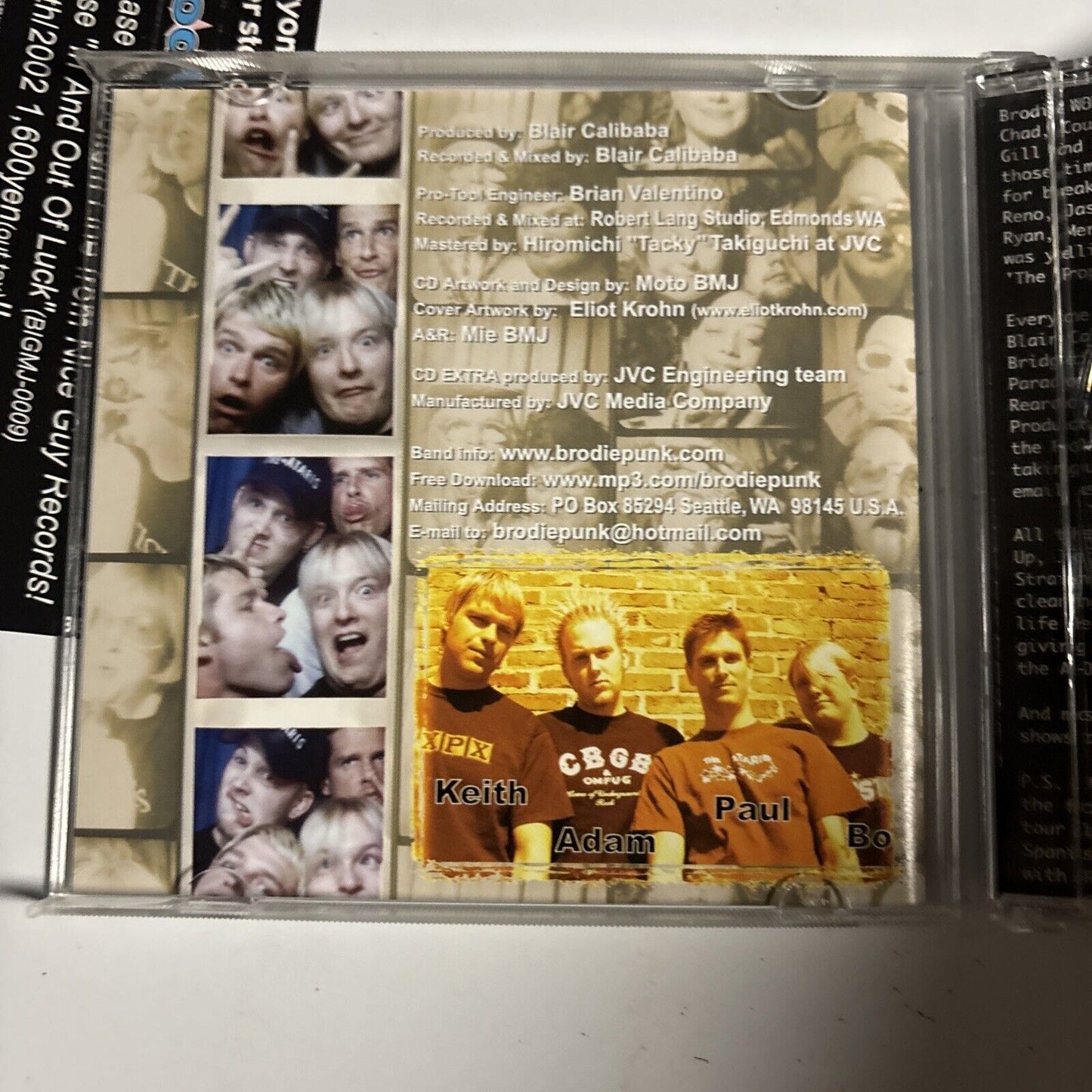 Brodie – When I'm With You (CD, 2002) bigmj-0008 Japan obi