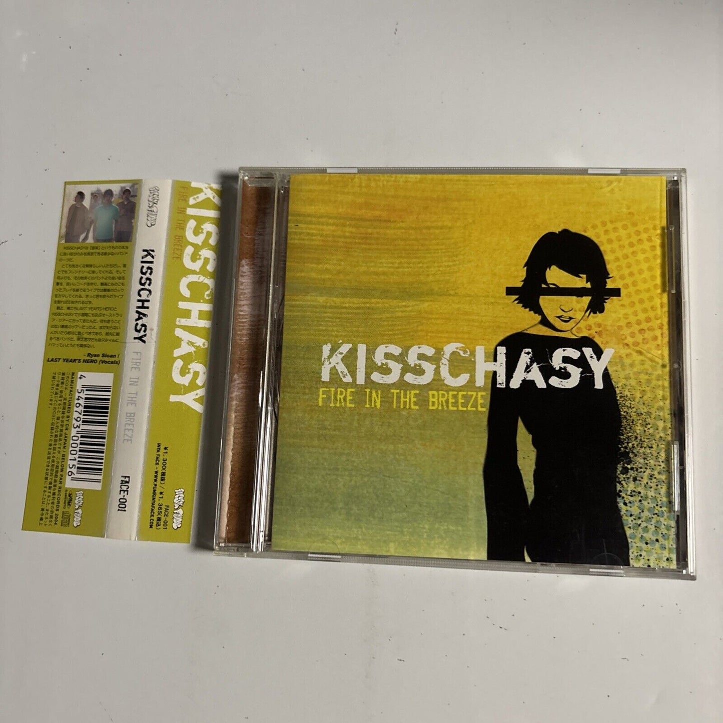 Kisschasy – Fire In The Breeze (CD, 2004) face-001 Japan obi