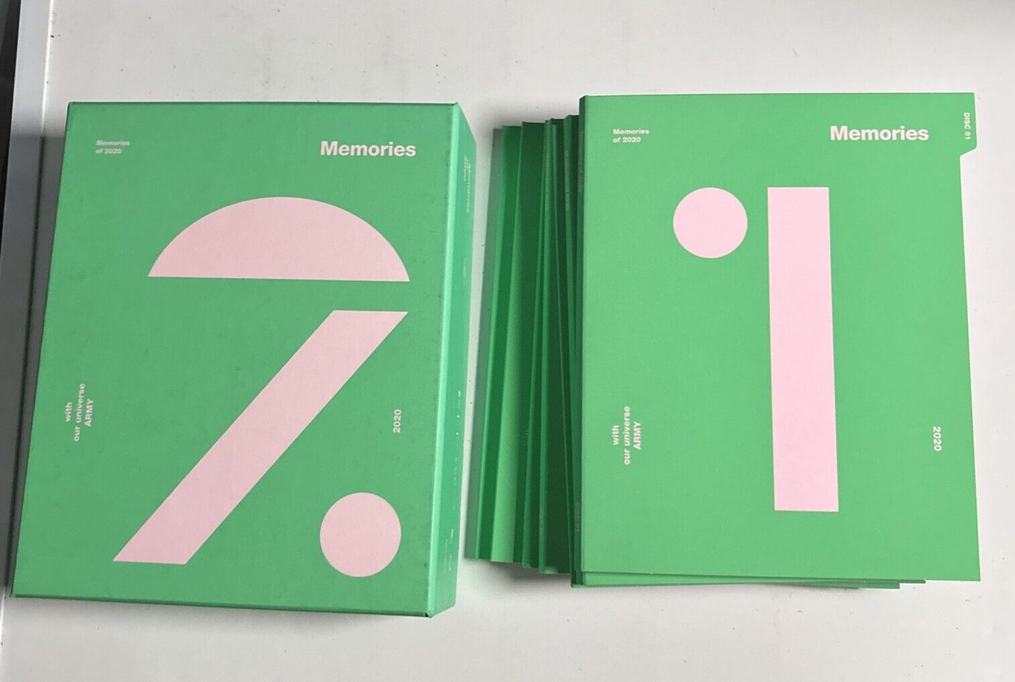 BTS – Memories Of 2020 (2021, Blu-ray) All Regions pdxv-1001/7 Japan