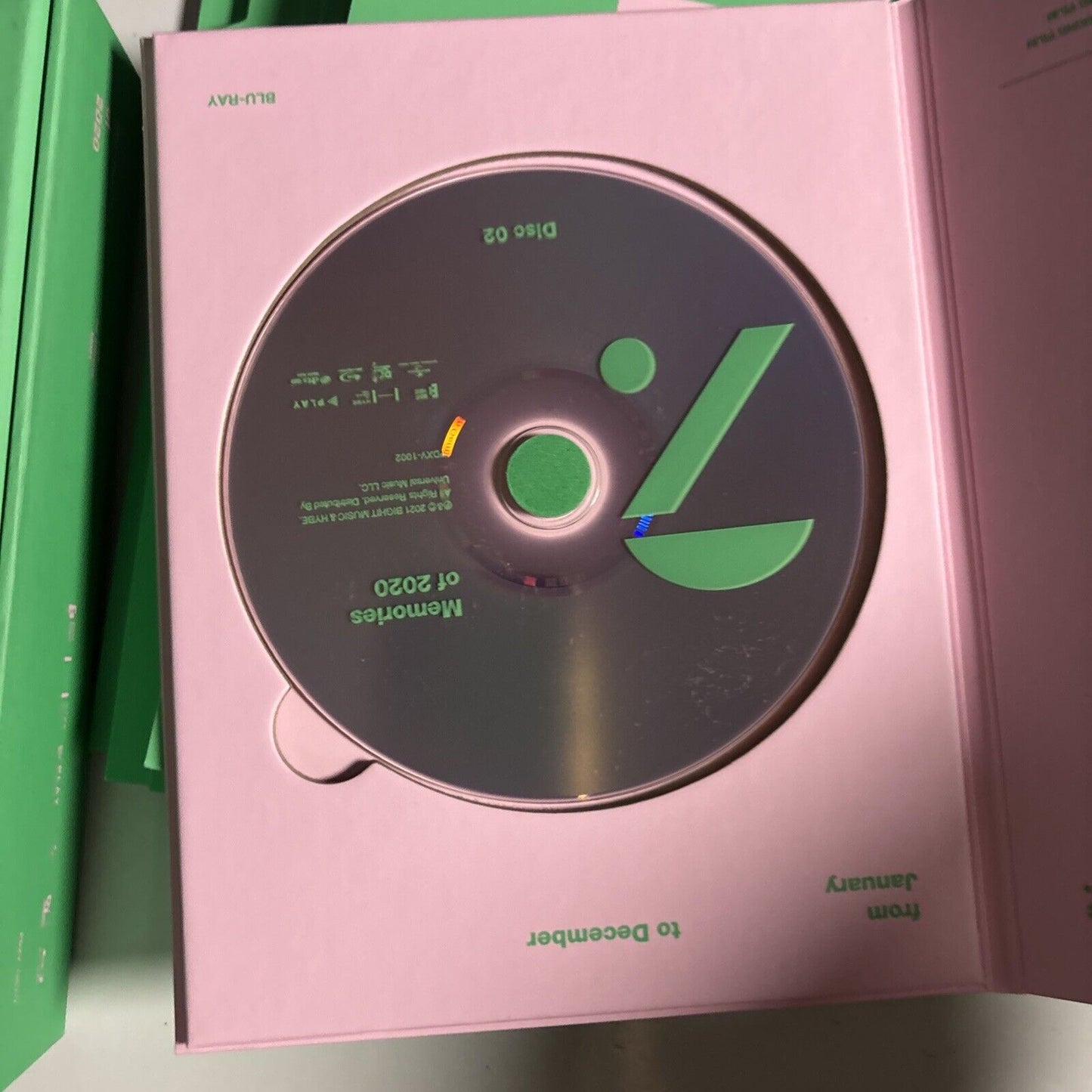 BTS – Memories Of 2020 (2021, Blu-ray) All Regions pdxv-1001/7 Japan