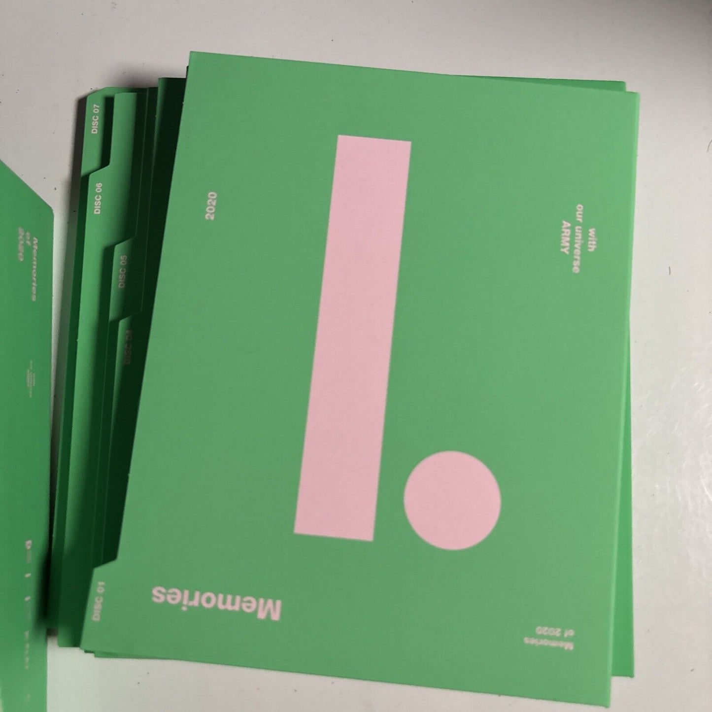 BTS – Memories Of 2020 (2021, Blu-ray) All Regions pdxv-1001/7 Japan