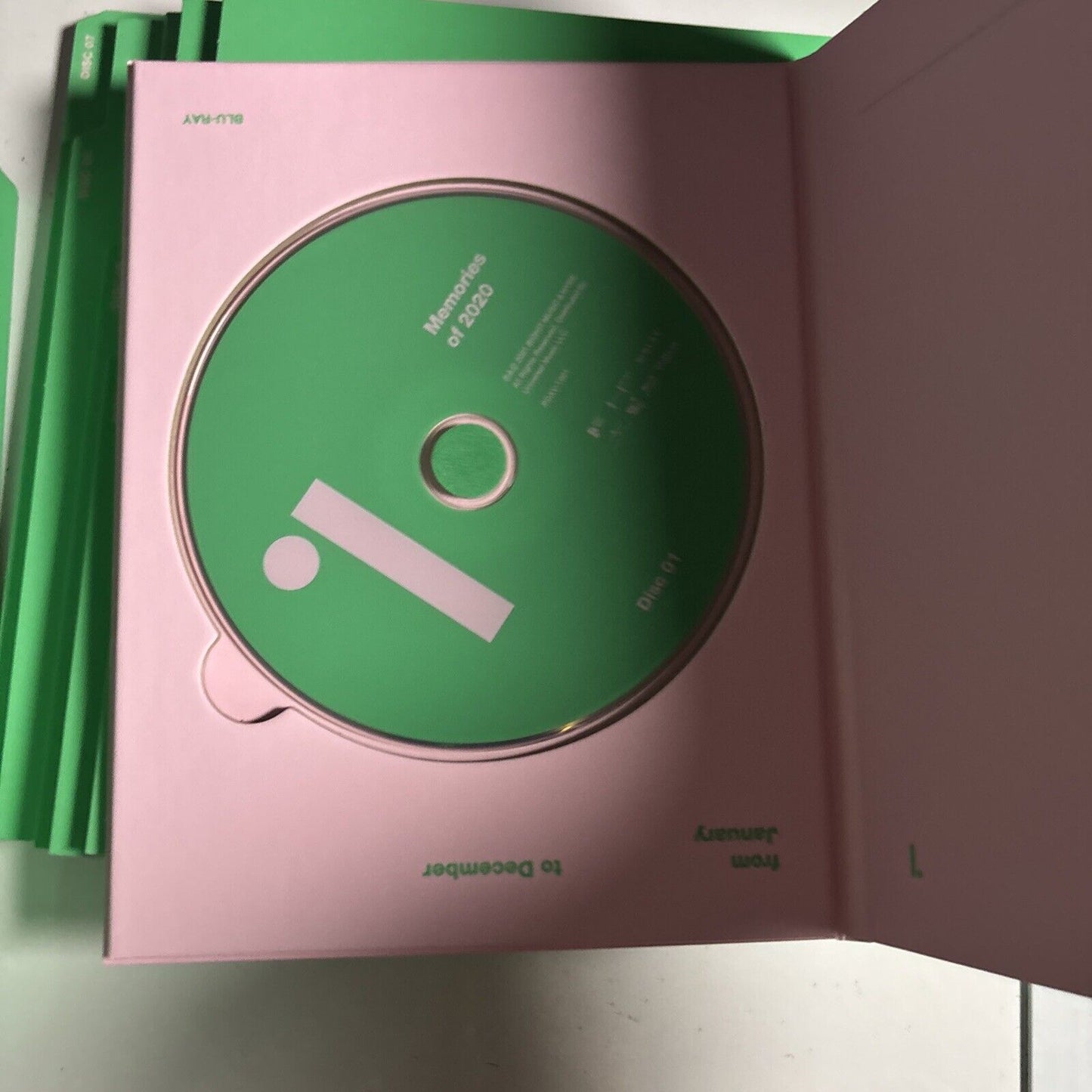 BTS – Memories Of 2020 (2021, Blu-ray) All Regions pdxv-1001/7 Japan