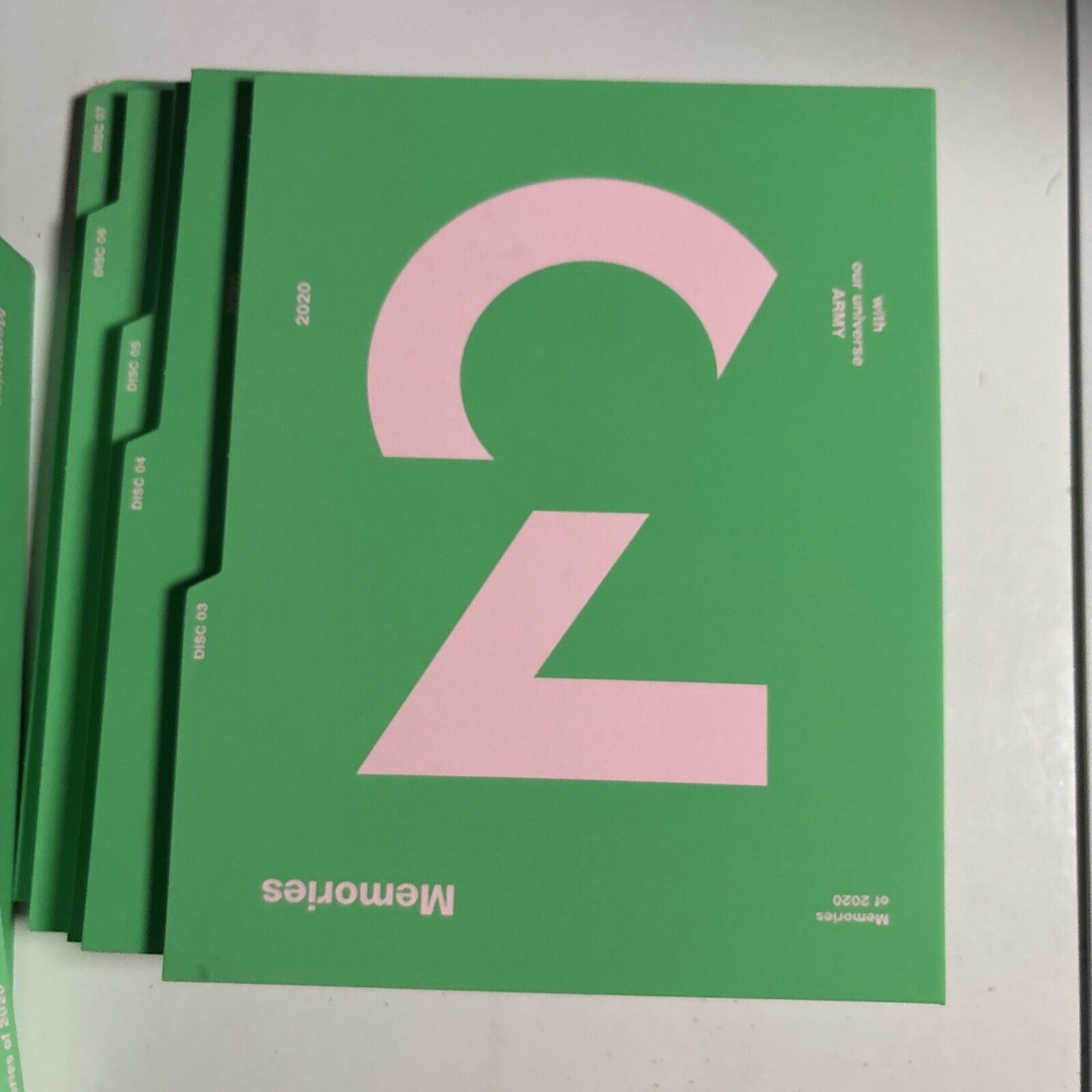 BTS – Memories Of 2020 (2021, Blu-ray) All Regions pdxv-1001/7 Japan