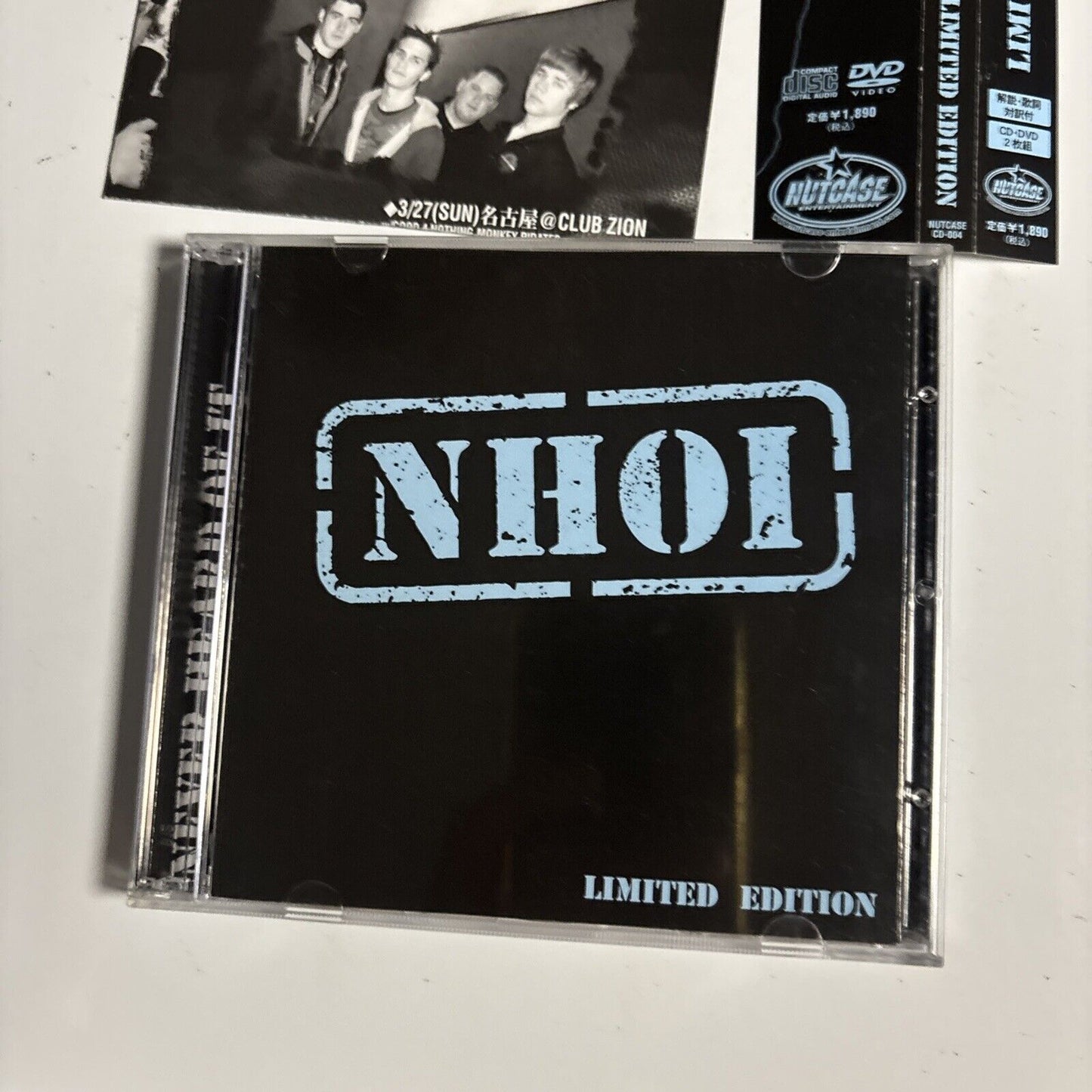 Never Heard Of It – Limited Edition (CD + DVD, 2005) nutcase-cd-004 Japan obi