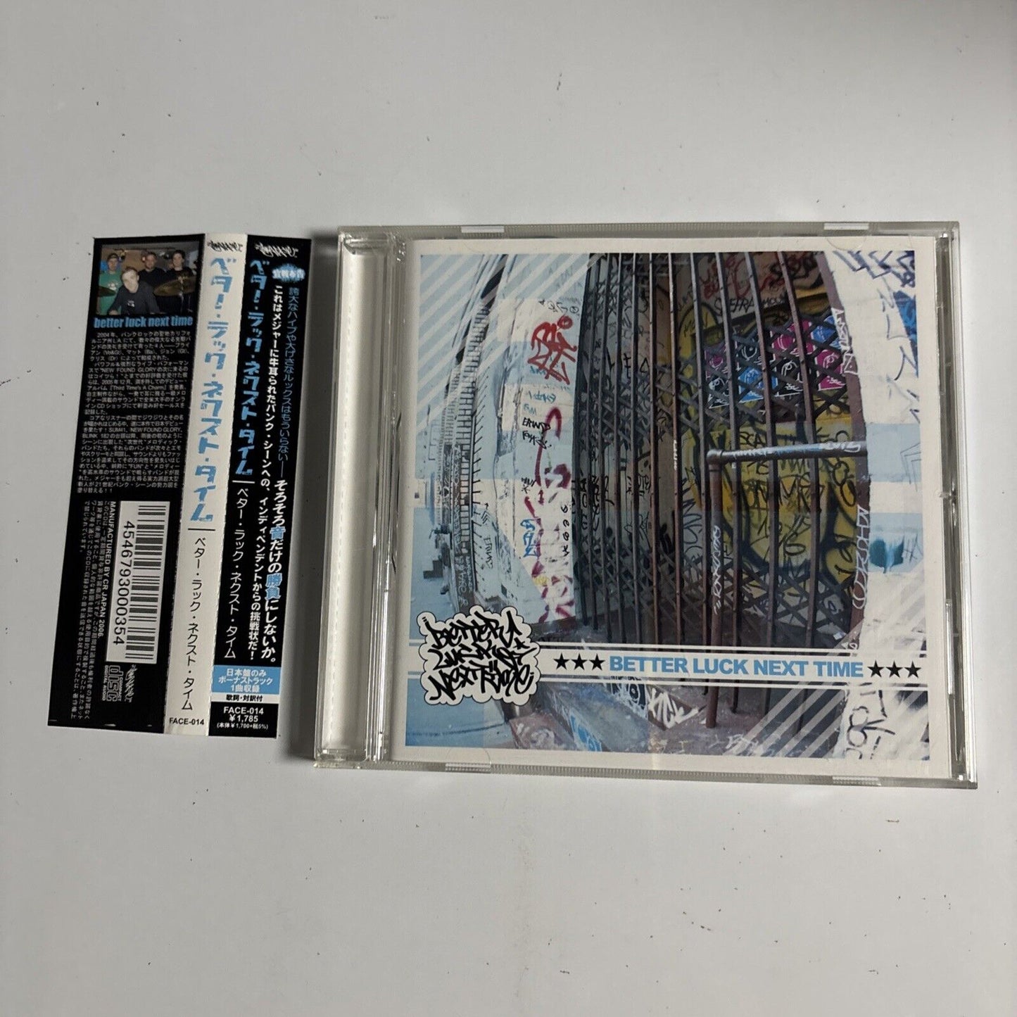 Better Luck Next Time – Better Luck Next Time (CD, 2006) face-014 Japan obi