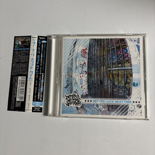Better Luck Next Time – Better Luck Next Time (CD, 2006) face-014 Japan obi