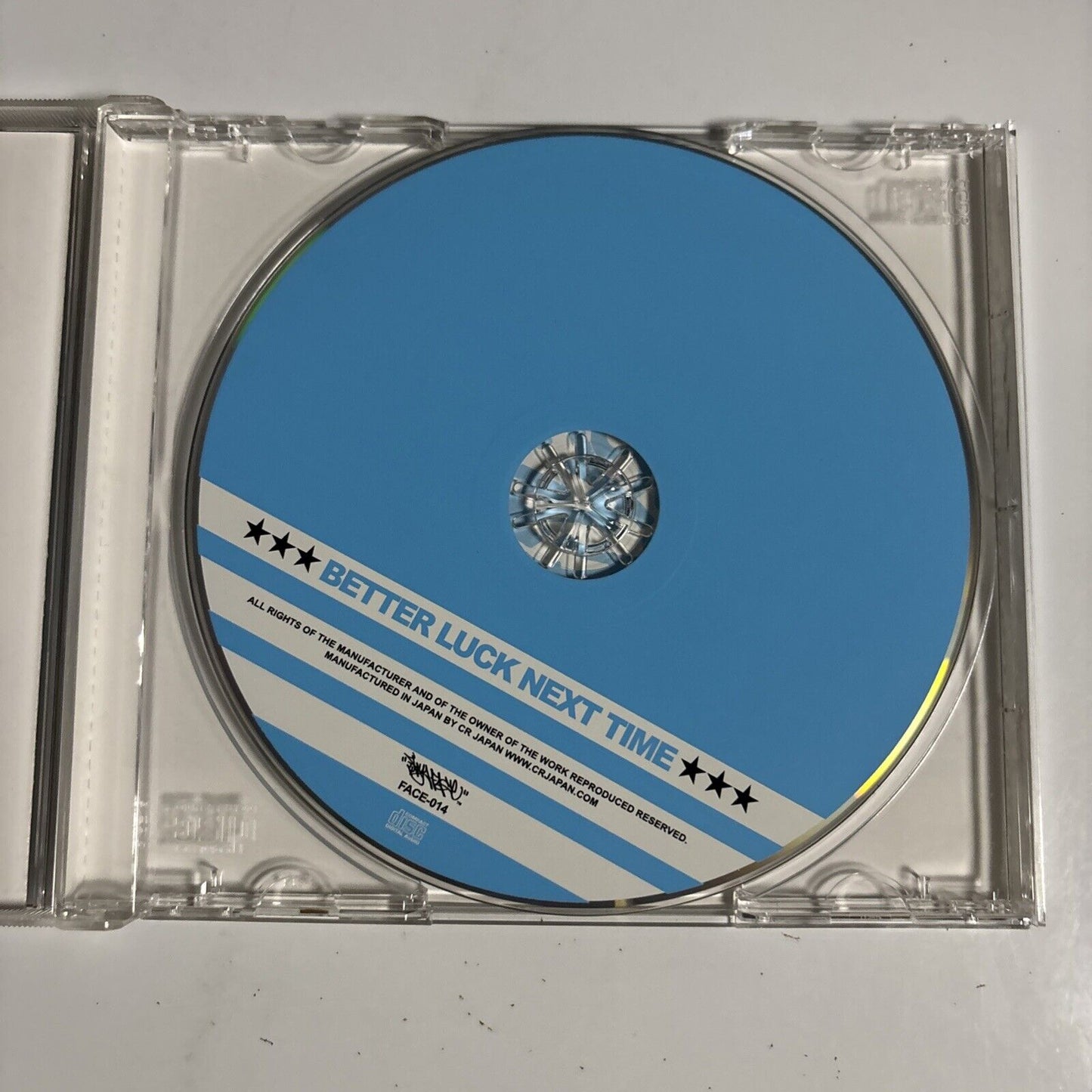 Better Luck Next Time – Better Luck Next Time (CD, 2006) face-014 Japan obi
