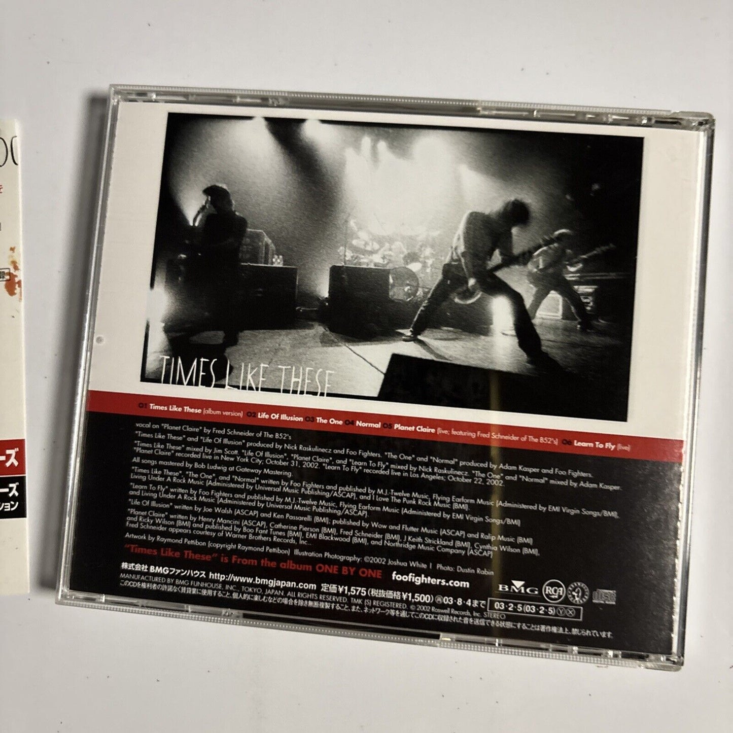 Foo Fighters – Times Like These (CD, 2003) bvcp-28010 Japan obi
