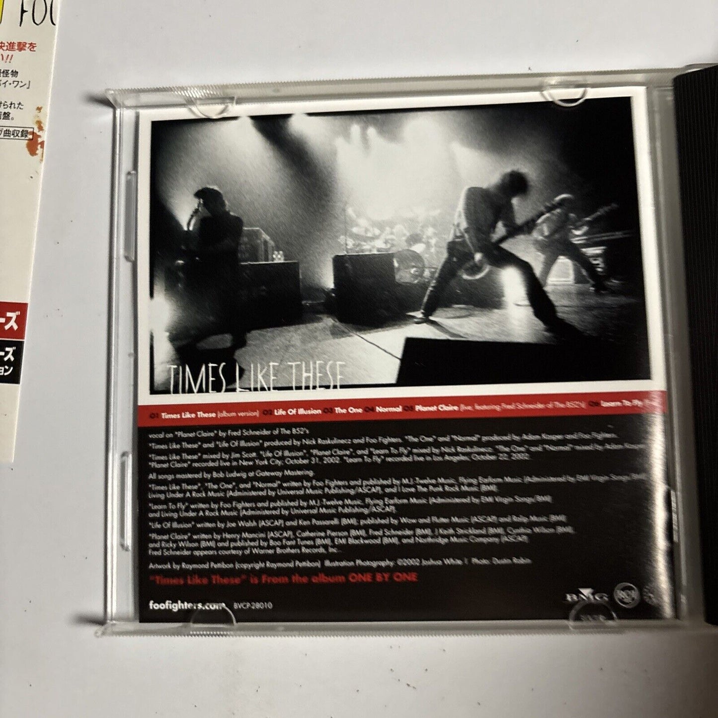 Foo Fighters – Times Like These (CD, 2003) bvcp-28010 Japan obi