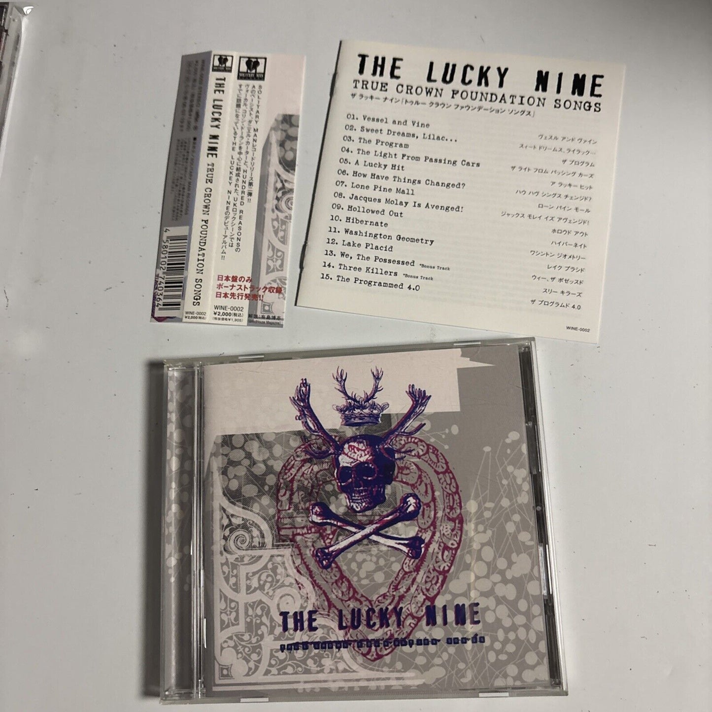 The Lucky Nine – True Crown Foundation Songs Hymns Of History CD 2005 Japan obi