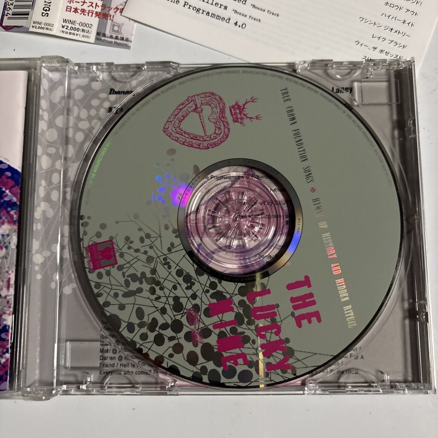 The Lucky Nine – True Crown Foundation Songs Hymns Of History CD 2005 Japan obi