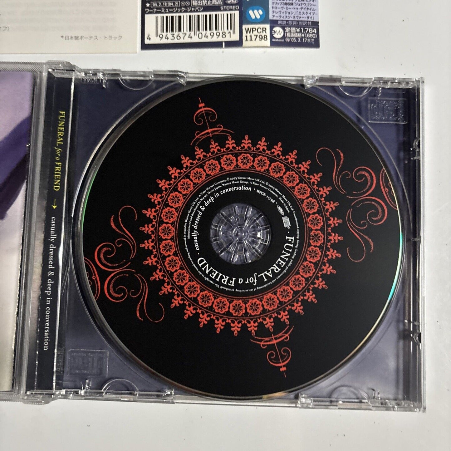 Funeral For A Friend – Casually Dressed & Deep In Conversation CD 2004 Japan obi