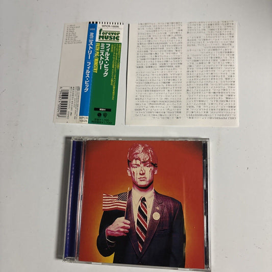 Ministry – Filth Pig (CD, 1998) wpcr-10026 Japan obi