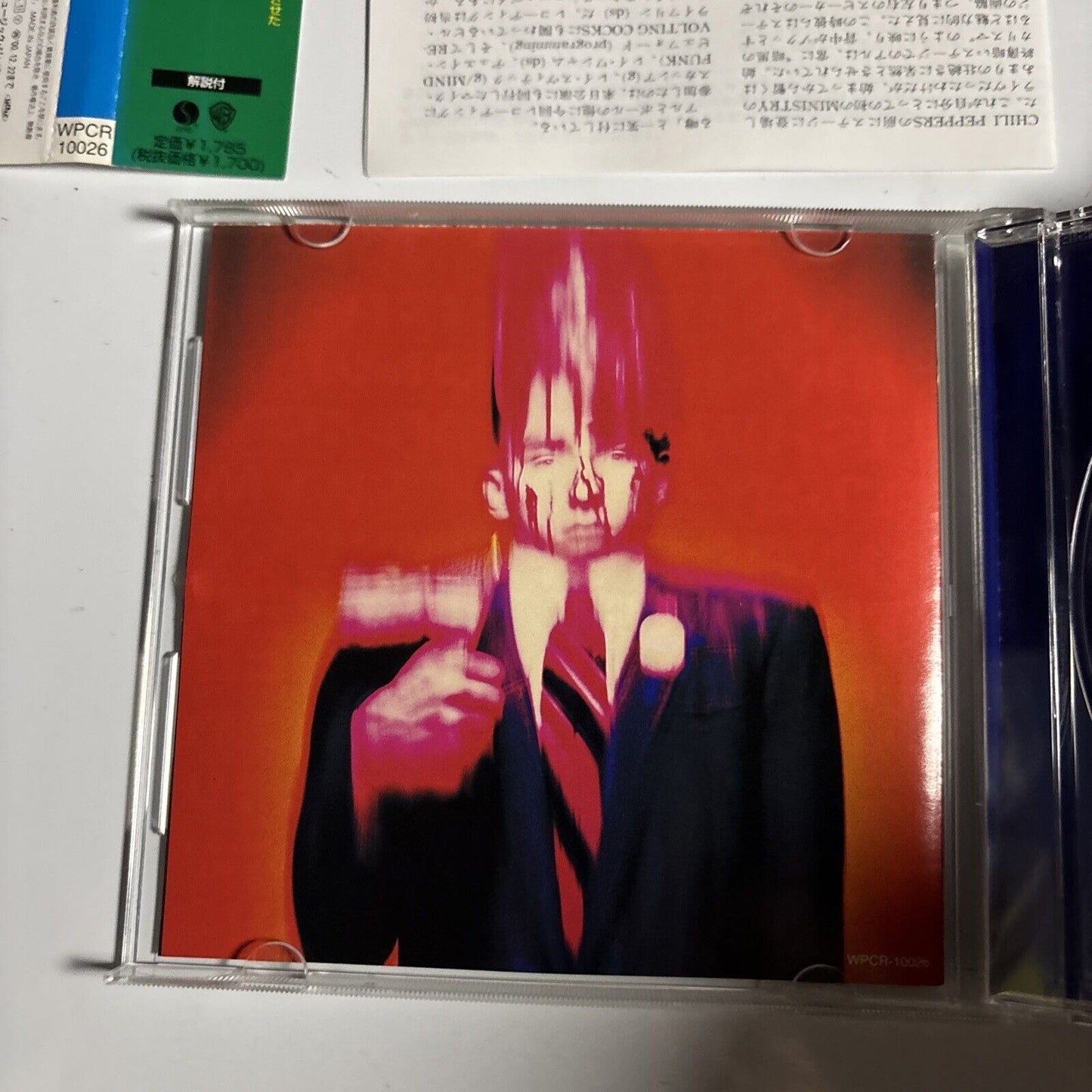 Ministry – Filth Pig (CD, 1998) wpcr-10026 Japan obi
