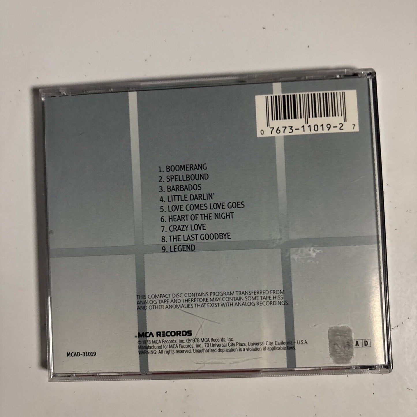 Poco – Legend (CD, 1978) MCAD-31019
