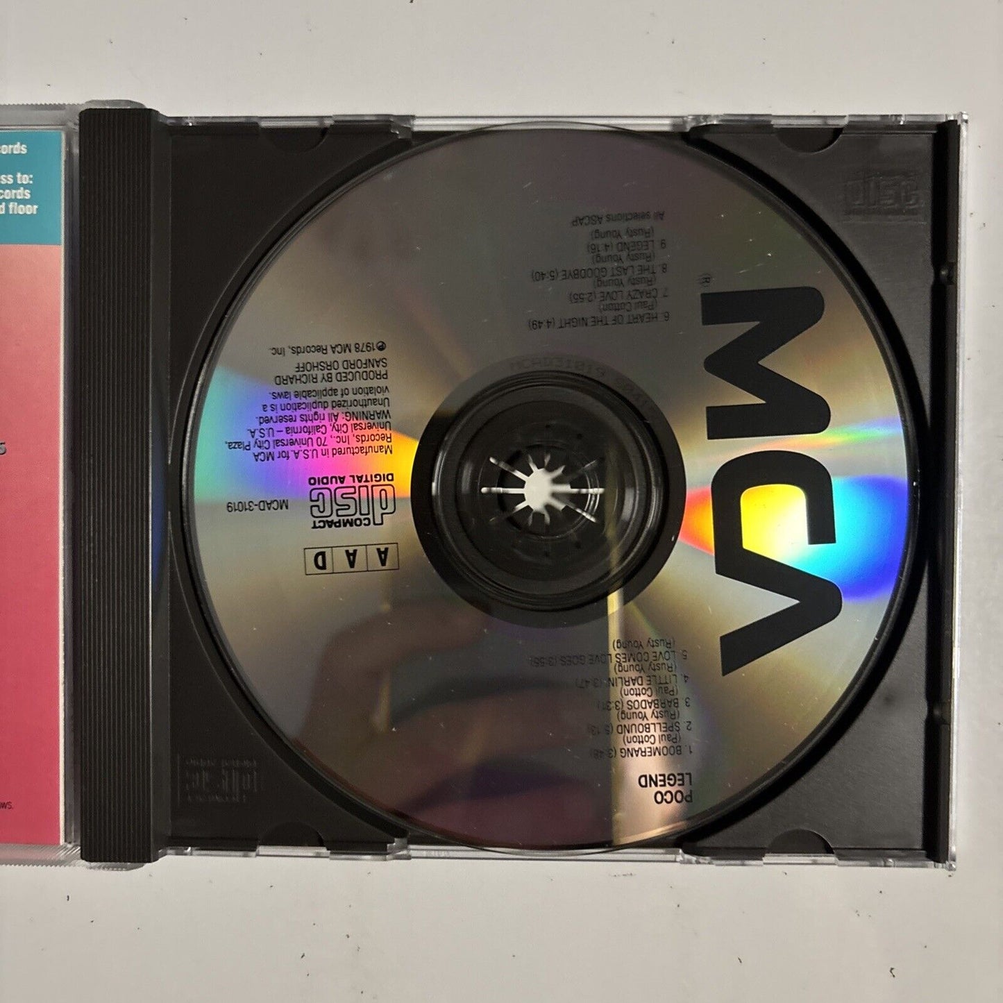 Poco – Legend (CD, 1978) MCAD-31019