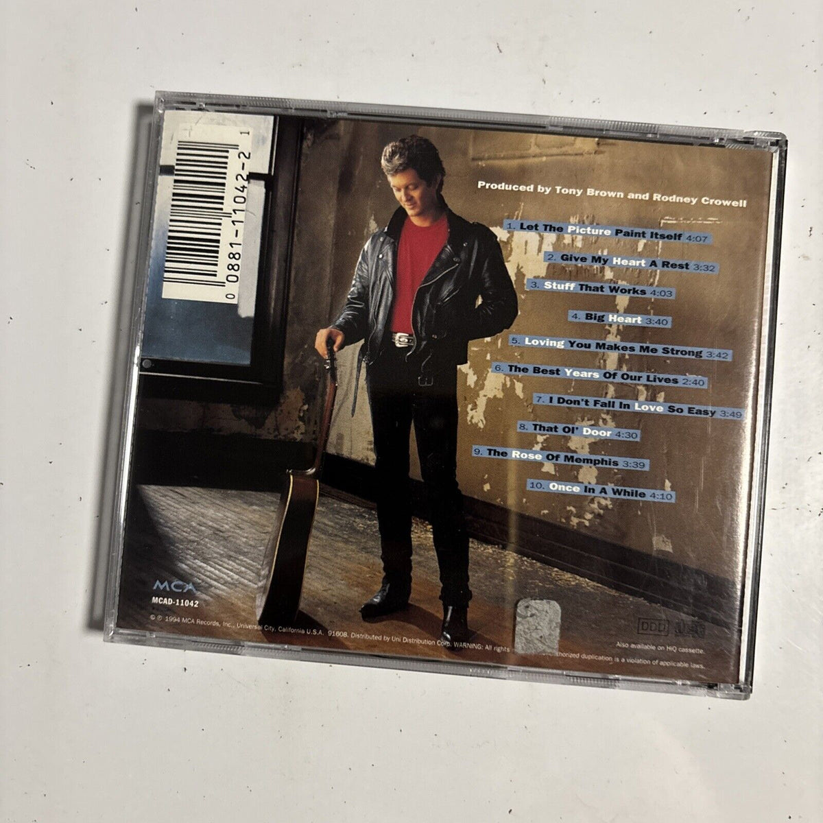 Rodney Crowell – Let The Picture Paint Itself (CD, 1994) MCAD-11042