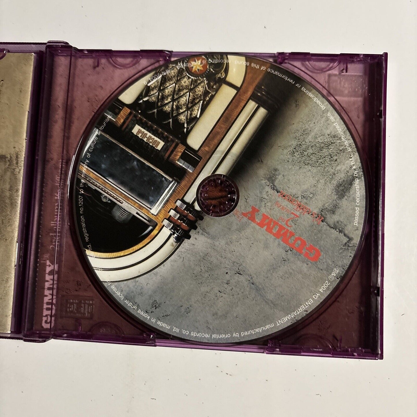 Gummy – 2nd Album It's Different (CD, 2004) ekld-0454 Korea