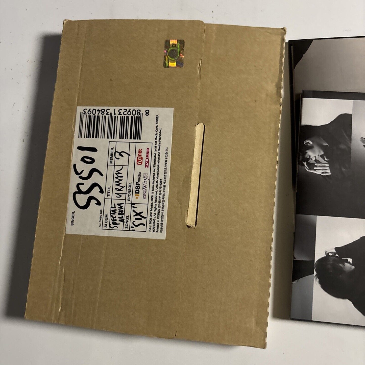 SS501 – U R Man Special Mini Album (CD, 2008) CMBC-8331 Korea Photo Book