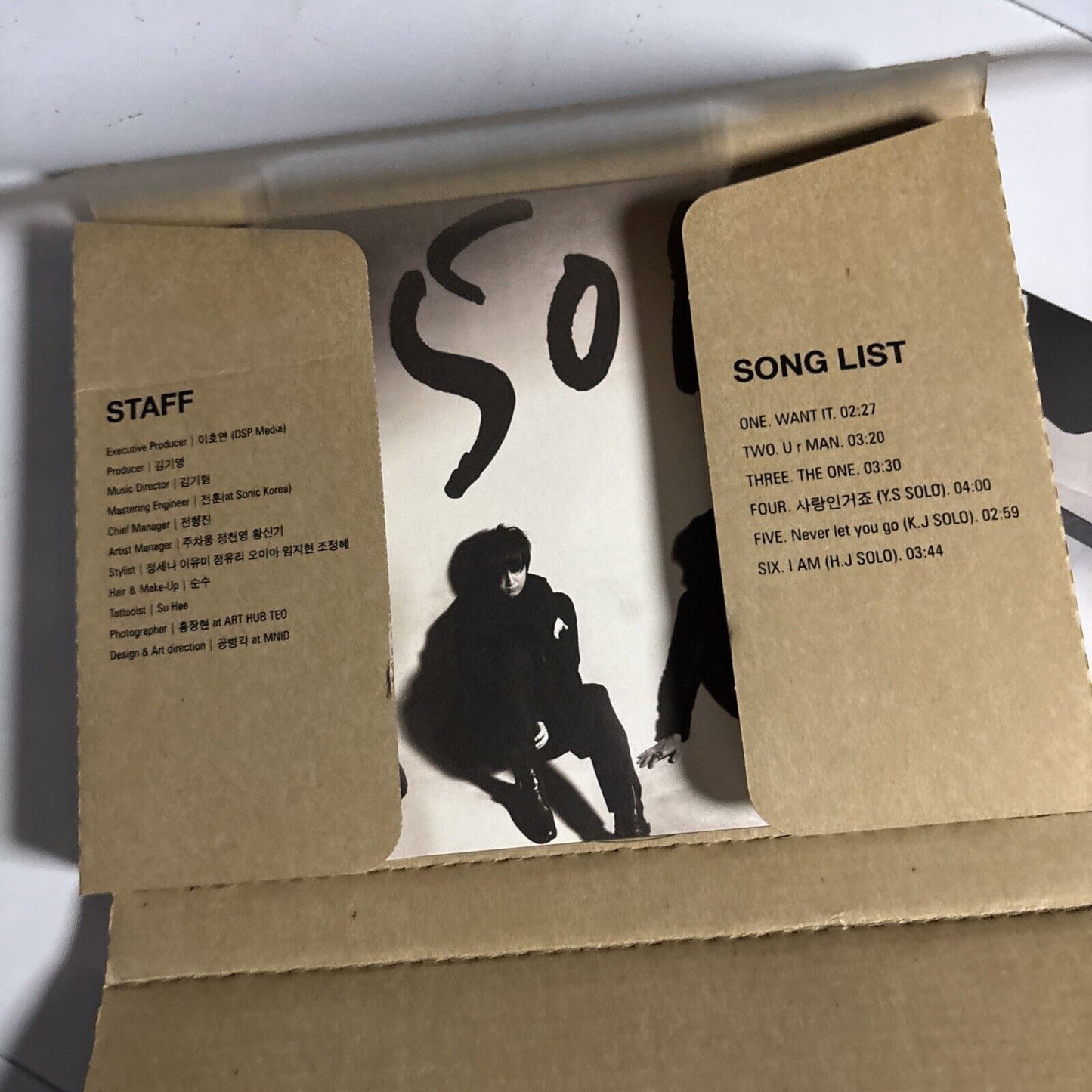 SS501 – U R Man Special Mini Album (CD, 2008) CMBC-8331 Korea Photo Book