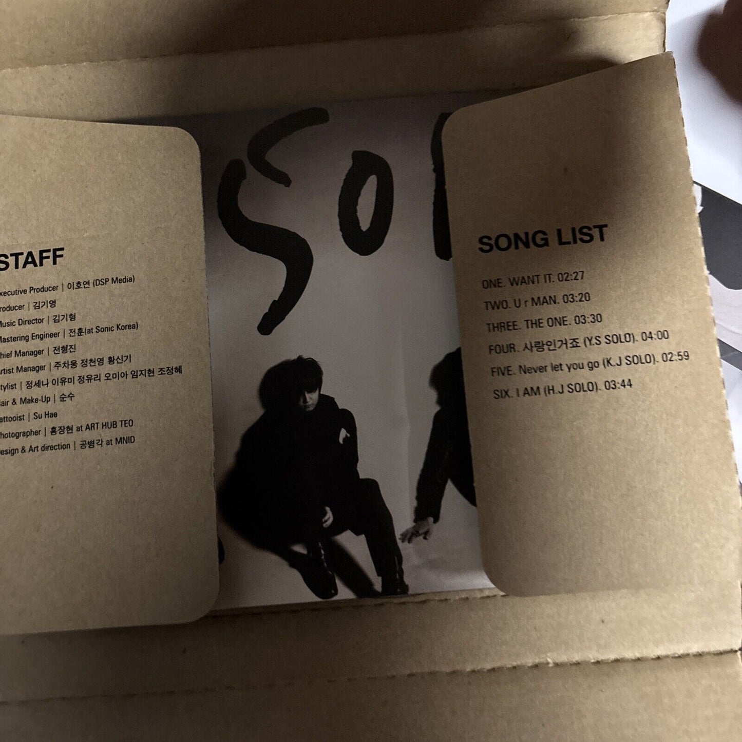 SS501 – U R Man Special Mini Album (CD, 2008) CMBC-8331 Korea Photo Book